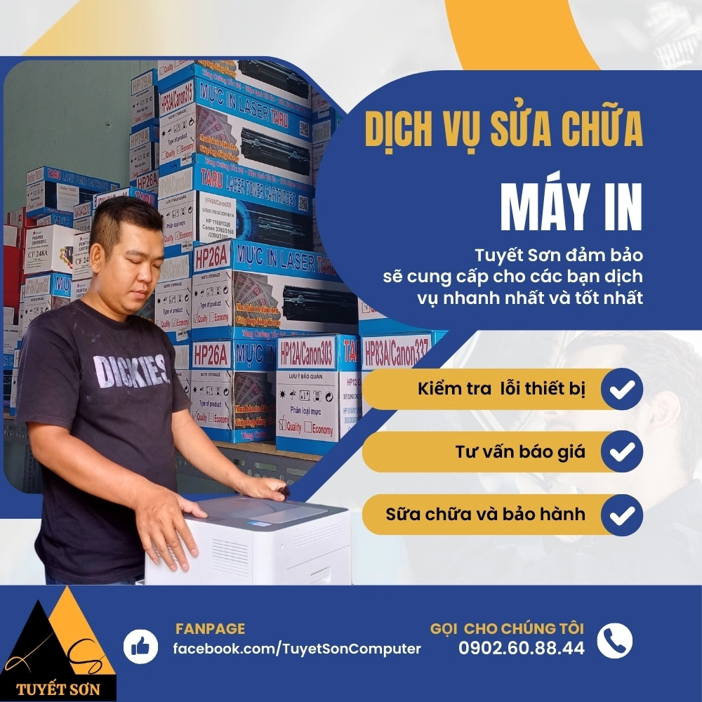 Sửa chữa máy in Quận 12