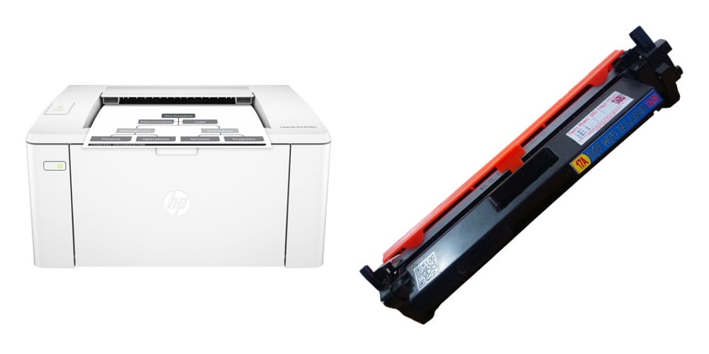 Hộp mực máy in Hp m102W