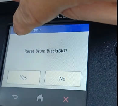 reset drum và belt máy in dcp 3560 dw