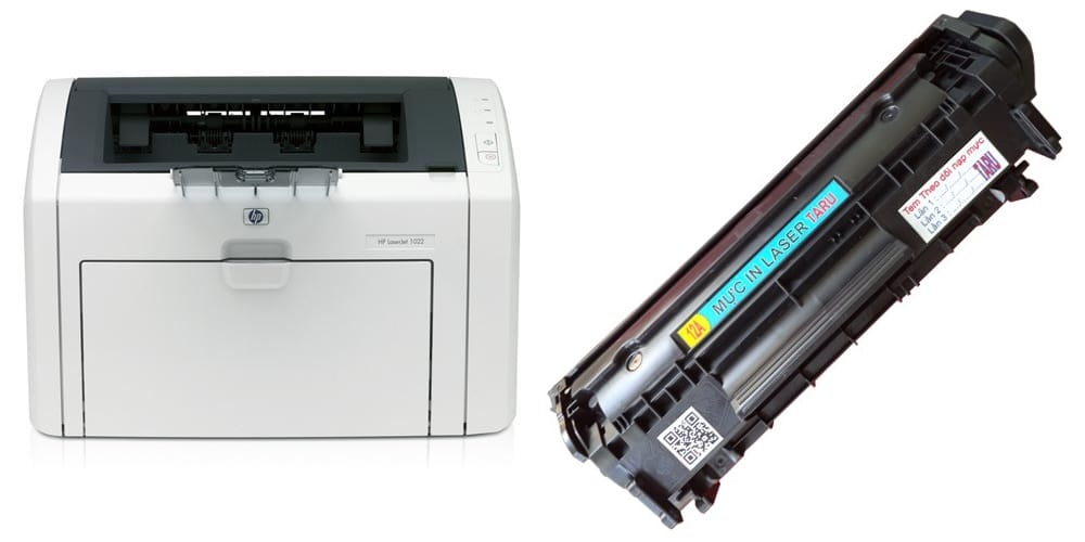 mực máy in hp 1022 muc may in hp 1022