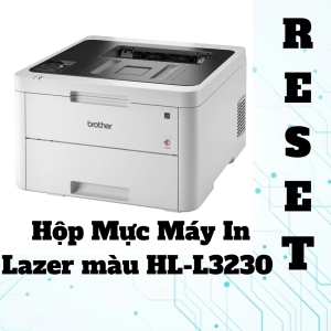 Cách reset mực máy in lazer màu brother HL-L3230