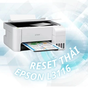 Hướng dẫn reset thải máy in EpSon L3116