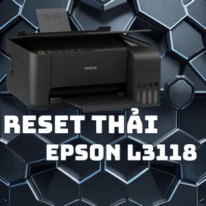 Hướng dẫn reset thải máy in EpSon L3118