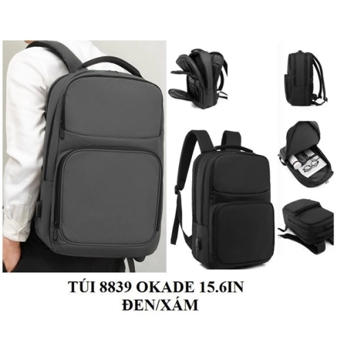 display Balo 8839 Xám Okade 15.6" 2