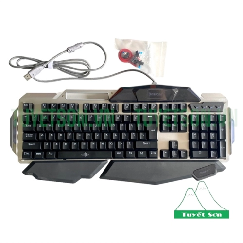 display Bàn phím cơ có dây Bosston MK915 2