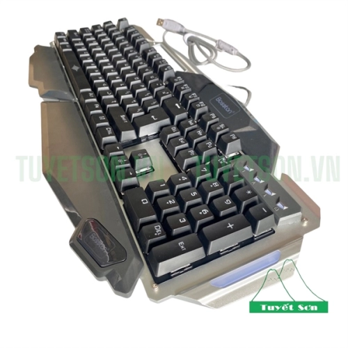 display Bàn phím cơ có dây Bosston MK915 4