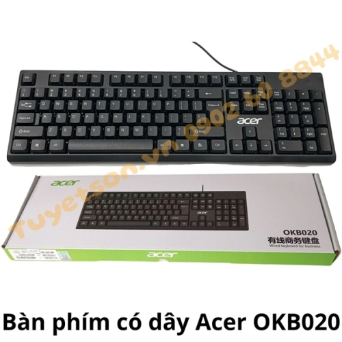 Bàn phím có dây Acer OKB020