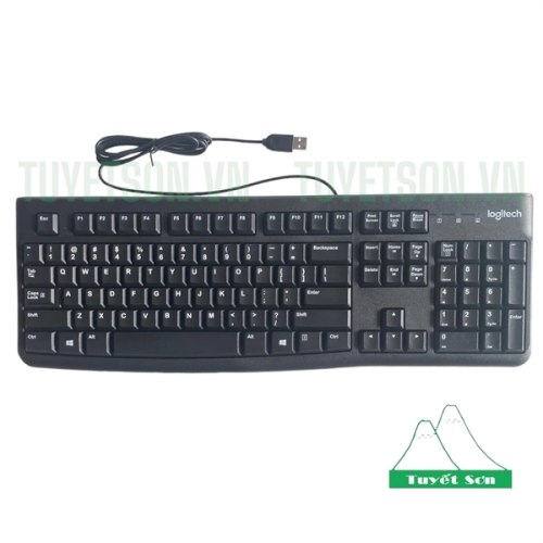 display Bàn phím có dây Logitech K120 2