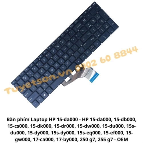 Bàn phím Laptop HP 15-da000