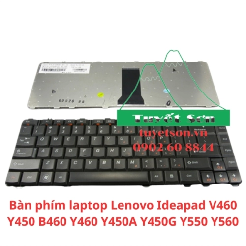 display Bàn phím laptop Lenovo Ideapad V460 Y450 B460 Y460 Y450A Y450G Y550 Y560 1