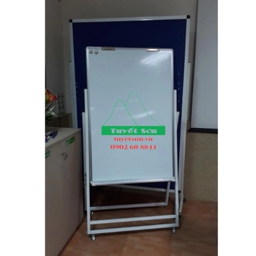 display Bảng Flipchart từ tính chân sắt sơn tĩnh điện 3
