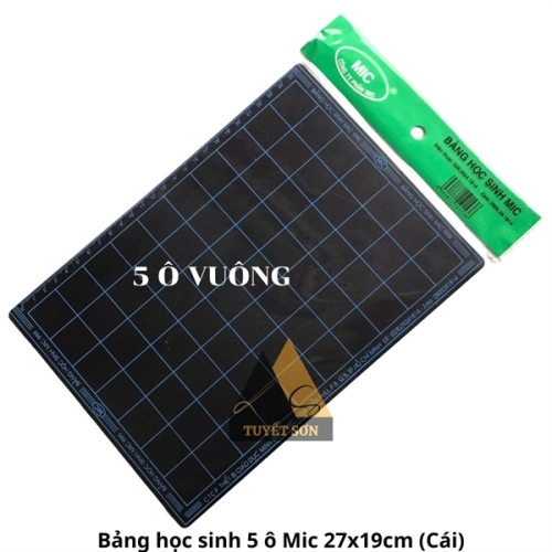 display Bảng học sinh 5 ô Mic 27x19cm 2