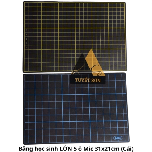 display Bảng học sinh LỚN 5 ô Mic 31x21cm 1