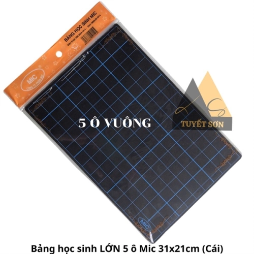 display Bảng học sinh LỚN 5 ô Mic 31x21cm 2