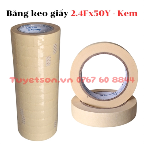 display Băng keo giấy 2.4Fx50Y 1