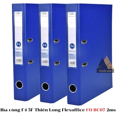 display Bìa còng F4 5F Thiên Long Flexoffice FO-BC07 2ms 1