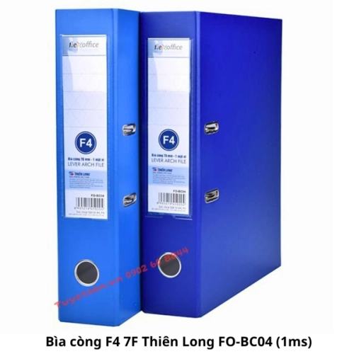 display Bìa còng F4 7F Thiên Long Flexoffice FO-BC04 1ms 1