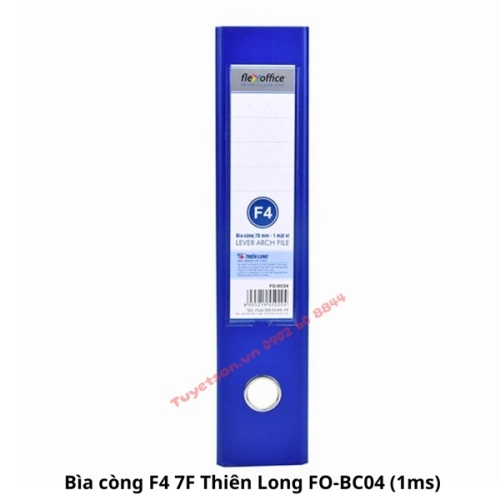 display Bìa còng F4 7F Thiên Long Flexoffice FO-BC04 1ms 4