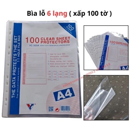 display Bìa lỗ 6 lạng 2