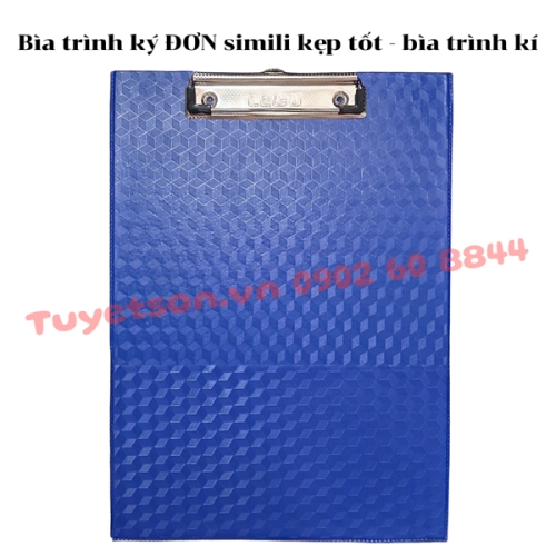 display Bìa trình ký ĐƠN simili kẹp tốt - bìa trình kí 1