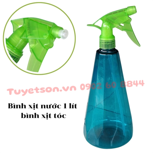 display Bình xịt nước 1 lít - bình xịt tóc 1