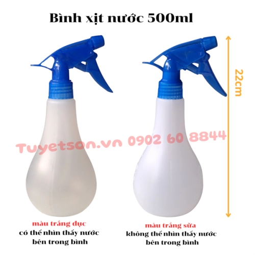 display Bình xịt nước 500ml - bình xịt tóc 1