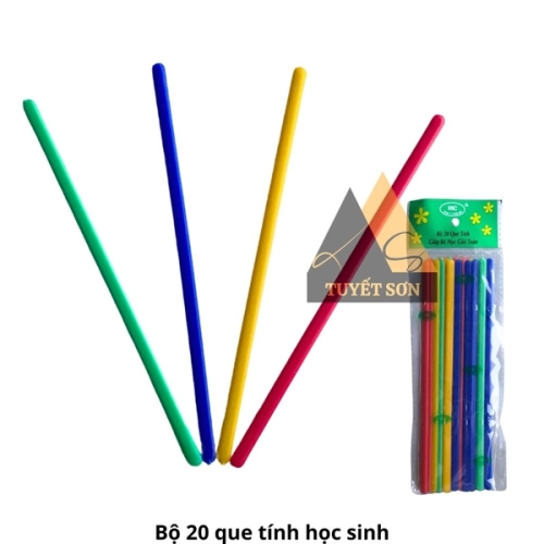 Bộ 20 que tính học sinh