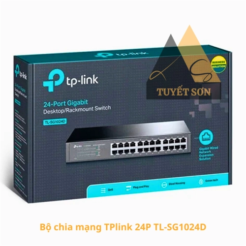 display Bộ chia mạng TPlink 24P TL-SG1024D 4