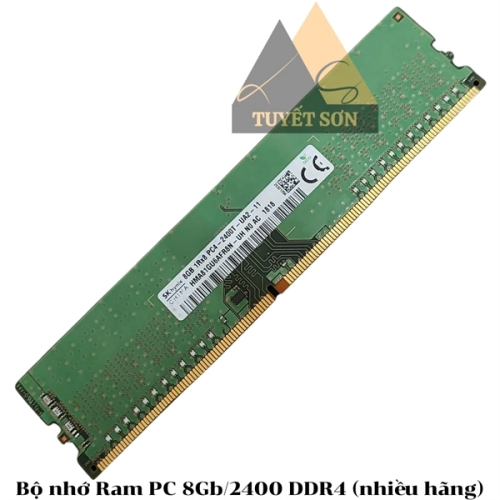 display Bộ nhớ Ram PC 8Gb/2400 DDR4 (nhiều hãng) 1