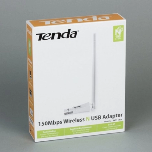 display Bộ USB thu sóng Wifi Tenda W311MA 3