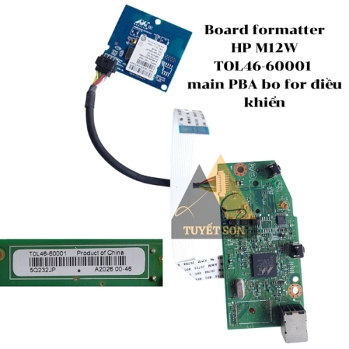 display Board formatter HP M12W TOL46-60001 - main PBA bo for điều khiển 1