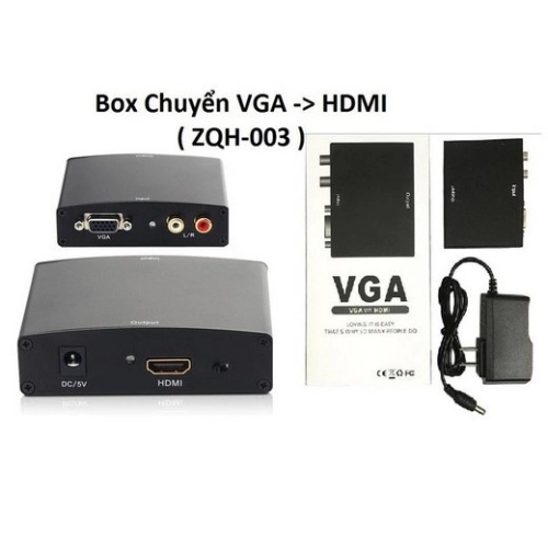 display Box VGA to HDMI ZQ 003 4