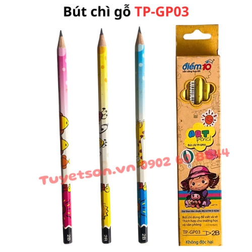 display Bút chì gỗ TP-GP03 1