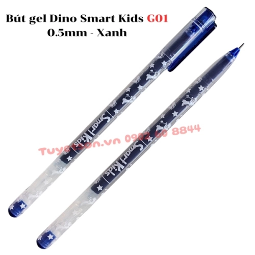 display Bút gel Dino Smart Kids G01 0.5mm 2