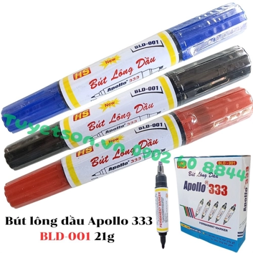 display Bút lông dầu Apollo 333 BLD-001 21g 1