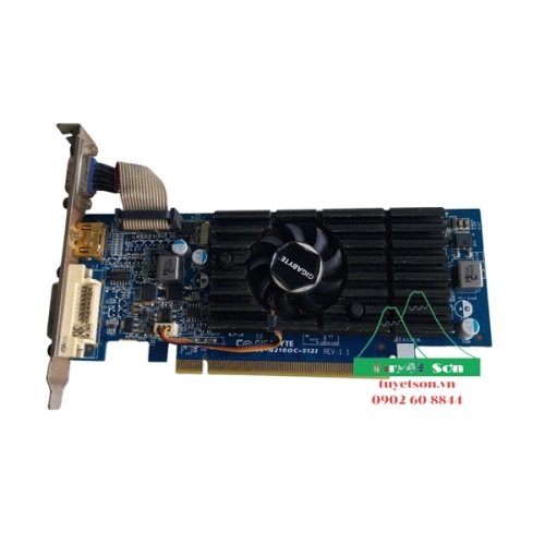 display Card Màn Hình VGA Gigabite GV-N210OC-512I 1