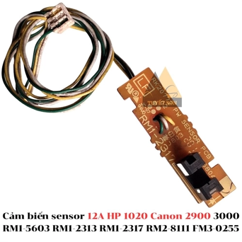 display Cảm biến sensor 12A HP 1020 Canon 2900 3000 RM1-5603 RM1-2313 RM1-2317 RM2-8111 FM3-0255 1