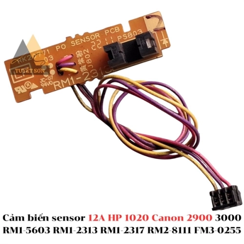 display Cảm biến sensor 12A HP 1020 Canon 2900 3000 RM1-5603 RM1-2313 RM1-2317 RM2-8111 FM3-0255 2
