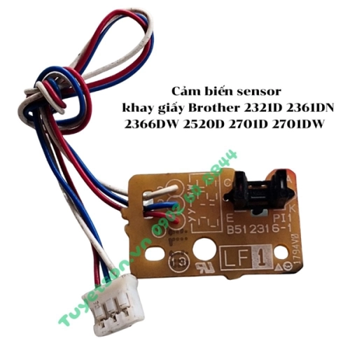 display Cảm biến sensor khay giấy Brother 2321D 2361DN 2366DW 2520D 2701D 2701DW 1