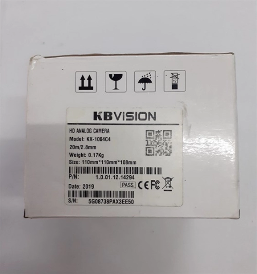 display Camera Kbvision KX-1004C4 CVI 4