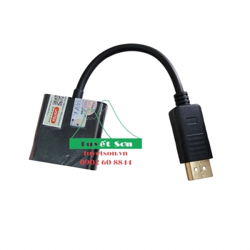 display Cáp chuyển Displayport to VGA Unitek 0.15m Y-6339BK 4