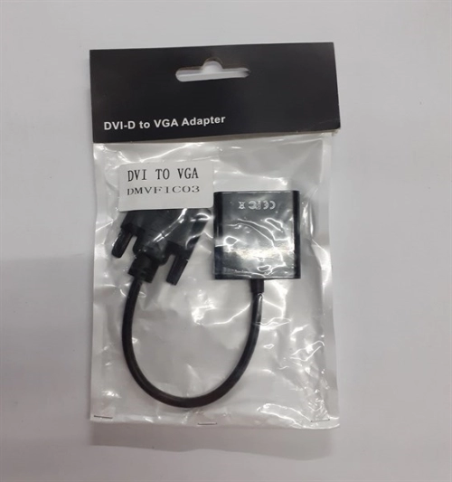 display Cáp Chuyển DVI-D 24+1 to Vga 0.2m DMVFIC03 3