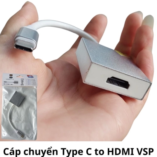 display Cáp chuyển Type C to HDMI VSP 1