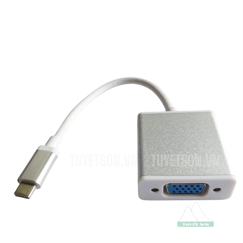 display Cáp chuyển Type C to VGA VSP 1