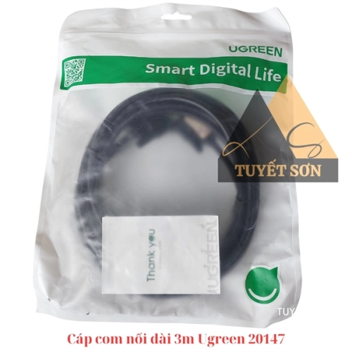 display Cáp com nối dài 3m Ugreen 20147 6
