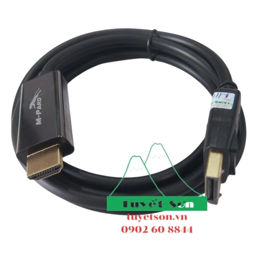 display Cáp Displayport to HDMI M-Pard 1.8m MH014 3