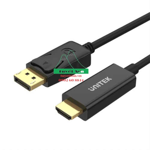 display Cáp Displayport to HDMI Unitek 1.8m Y-5118CA 3