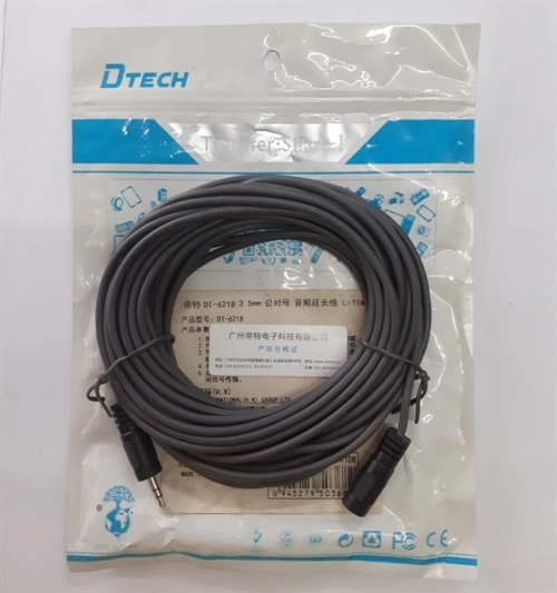 display Cáp Loa nối dài 10m Dtech 6218 4
