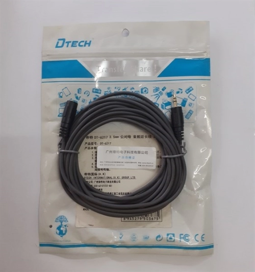 display Cáp Loa nối dài 5m Dtech 6217 4