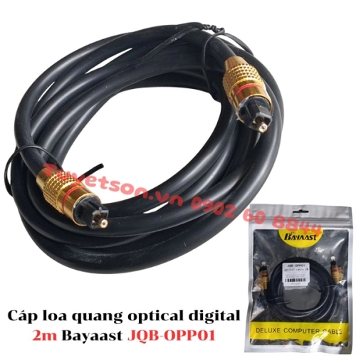 display Cáp loa quang optical digital 2m Bayaast JQB-OPP01 1
